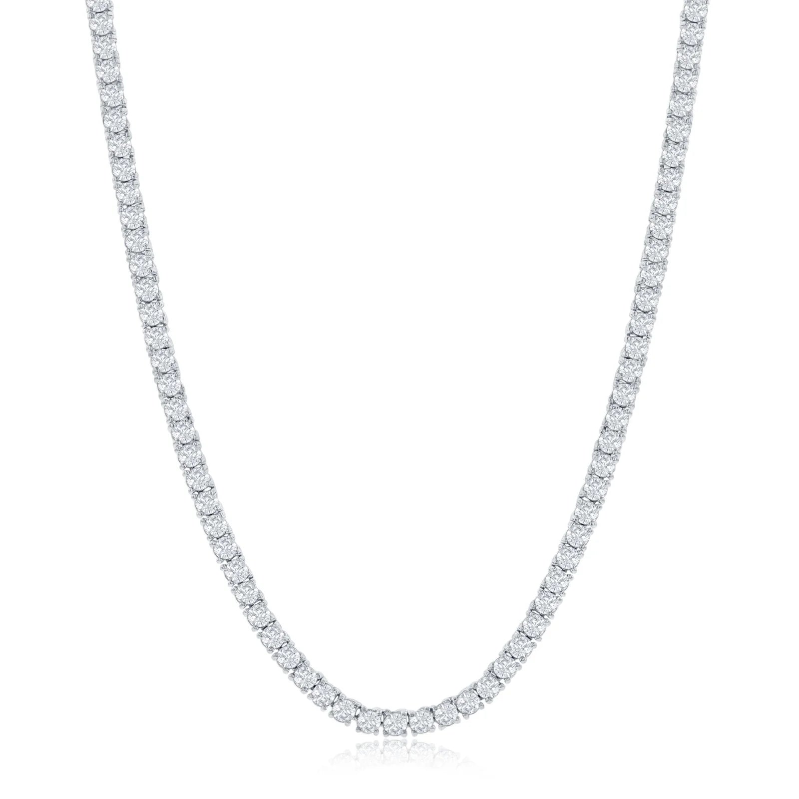Colar Riviera 3mm 4 Garras
