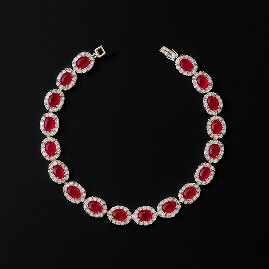 Pulseira Riviera Rubi