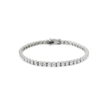 Pulseira Riviera 3mm 4 Garras Moissanita