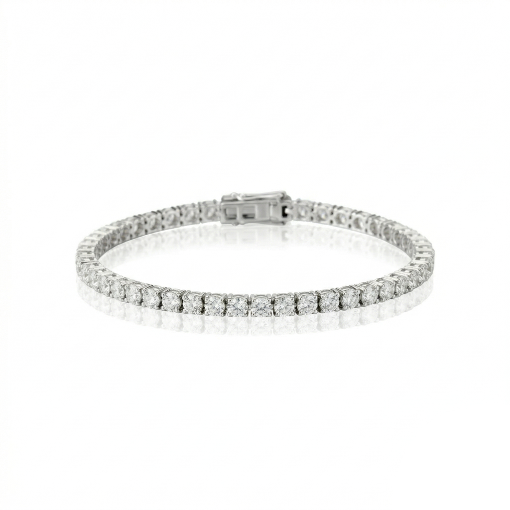Pulseira Riviera 3mm 4 Garras