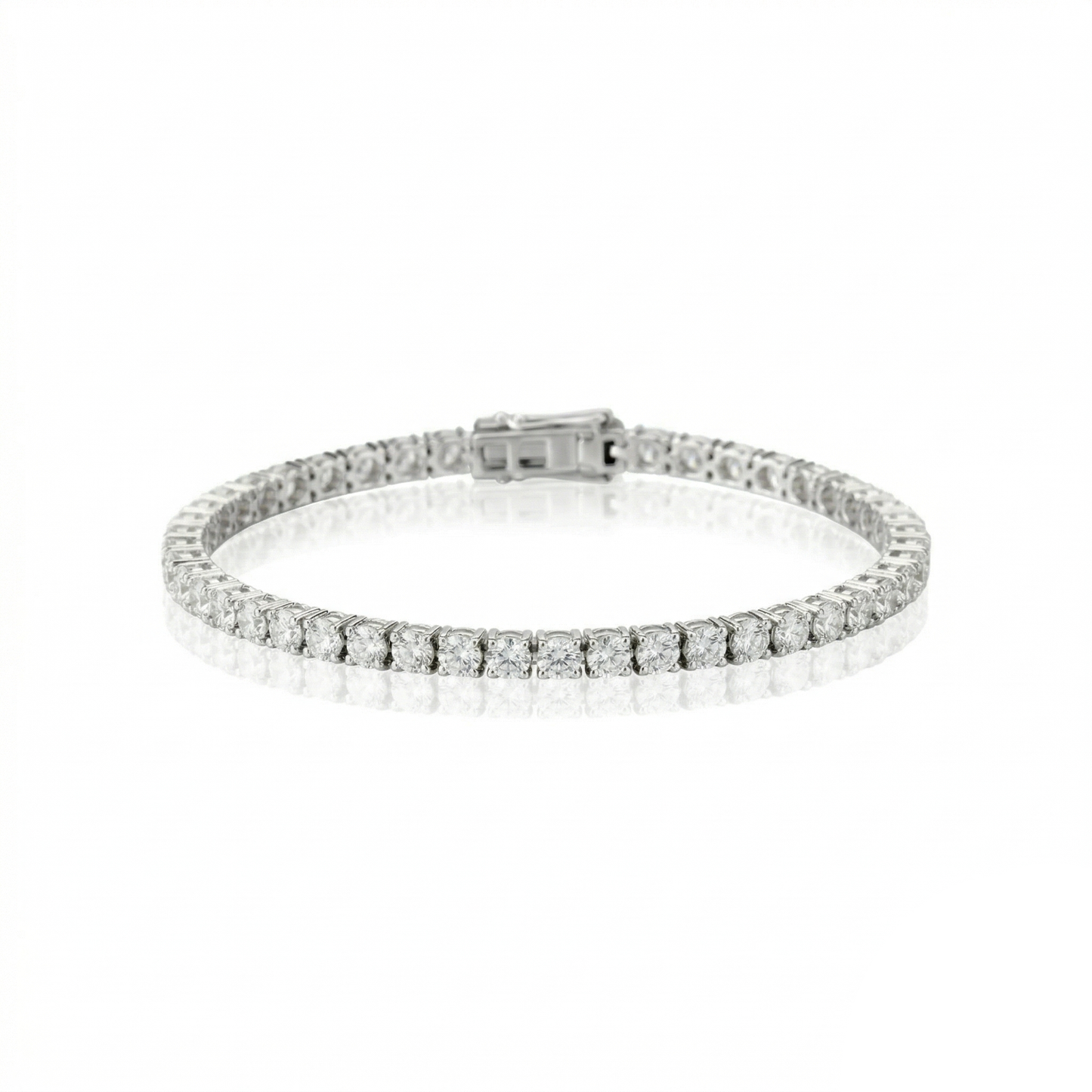 Pulseira Riviera 3mm 4 Garras