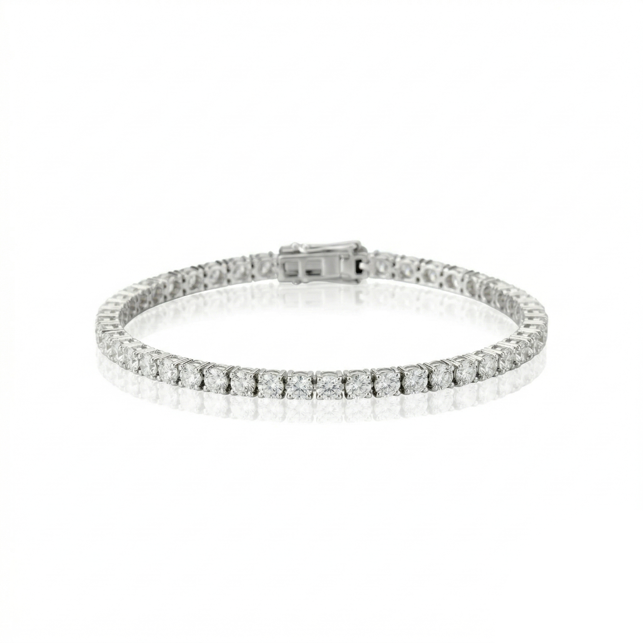 Pulseira Riviera 3mm 4 Garras