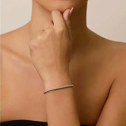 Pulseira Riviera 2mm 4 Garras