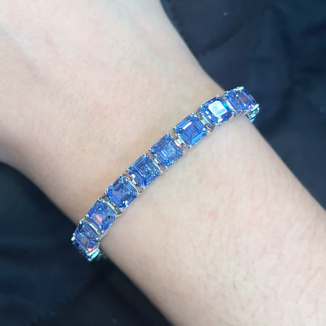 Pulseira Riviera Cushion Tanzanita