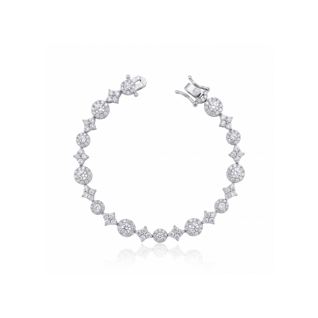 Pulseira Riviera Alternada