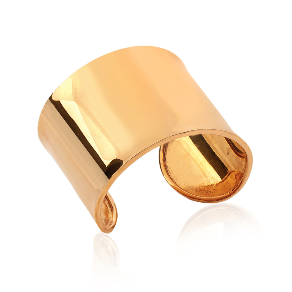 Bracelete Liso Dourado