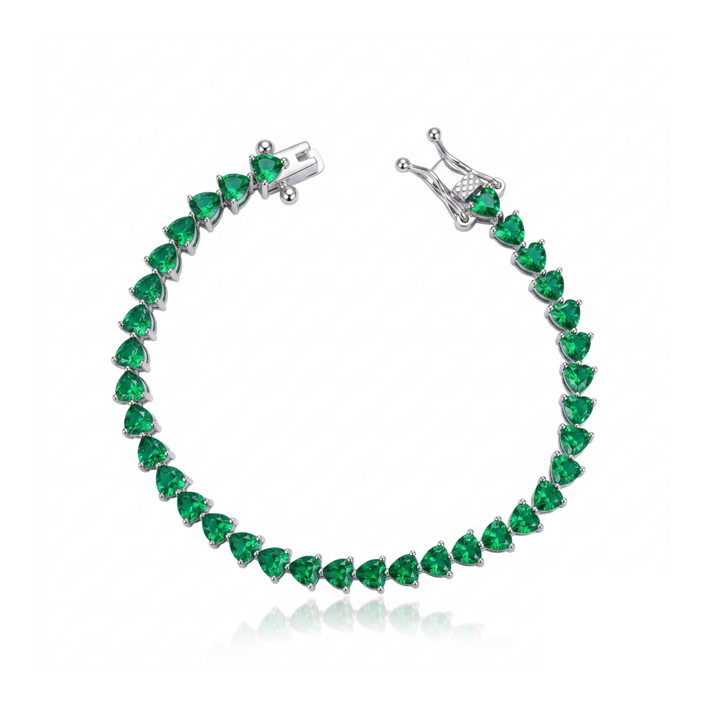 Pulseira Riviera de Corações