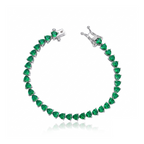 Pulseira Riviera de Corações