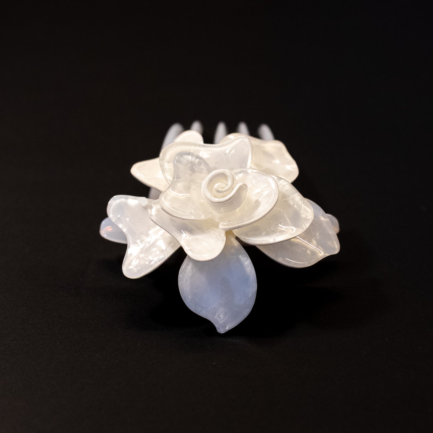 Pente Flor em Acetato