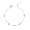 Pulseira com Olhos Gregos