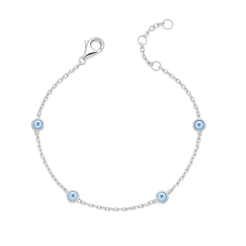 Pulseira com Olhos Gregos