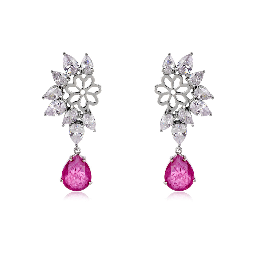 Aplique Earcuff Roseta Gota Fusion