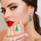 Aplique Earcuff Roseta Gota Fusion