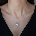 Colar Roseta Maxi Zircônia