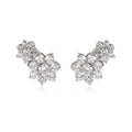 Brinco Earcuff Rosetas Grande