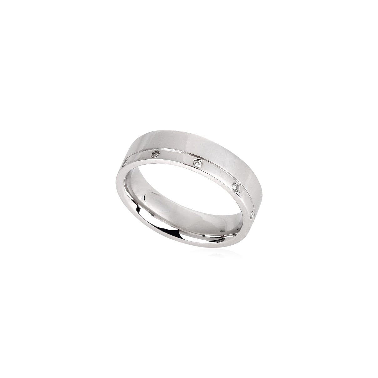 Anel Masculino Linea III Diamante Natural