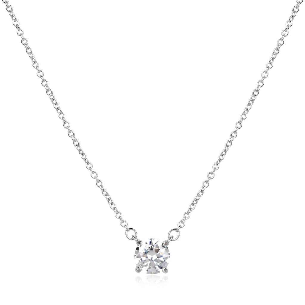 Colar Solitário Moissanita 1,00ct
