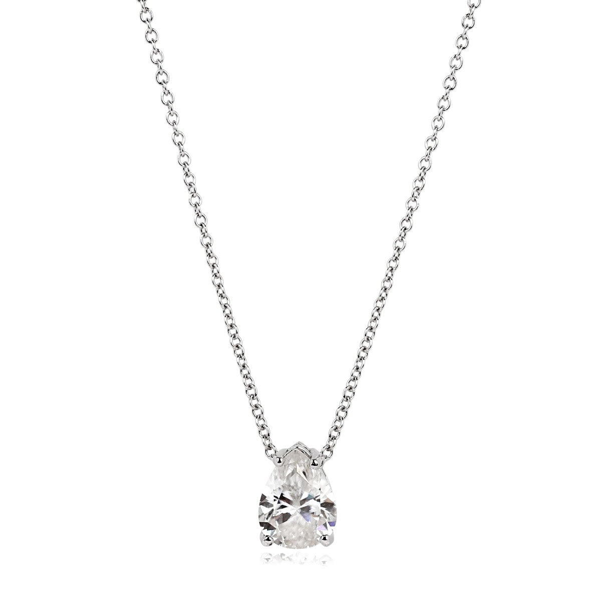 Colar Gota Moissanita 1,25ct