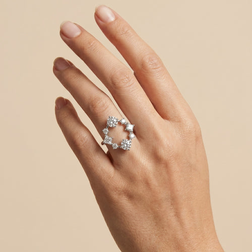 Anel Bubbles Esfera