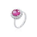 Anel em Safira Pink