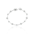 Pulseira Salpicada Rosetas