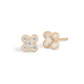 Brinco Flor Moissanitas