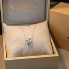 Colar Solitário Moissanita 3,90ct