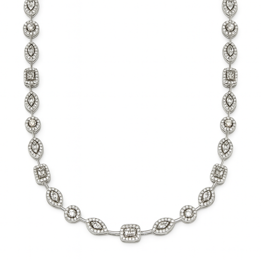 Colar Molduras com Fio Faca com