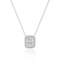 Colar Baguete Moissanitas 3.16ct
