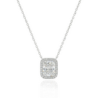 Colar Baguete Moissanitas 3.16ct