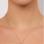 Colar Solitário Moissanita 1,00ct