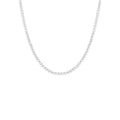 Colar Riviera 2mm 3 Garras Zircônia