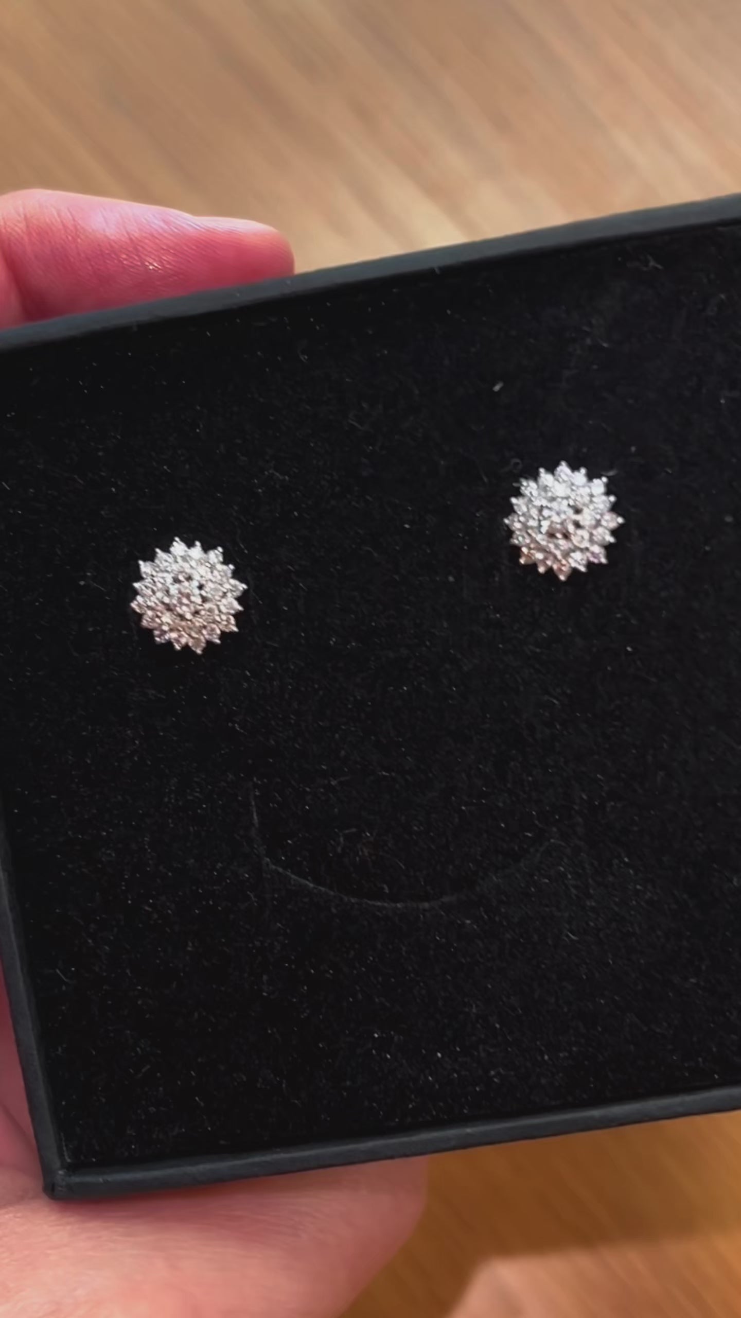 Brinco Dandelion de Moissanitas