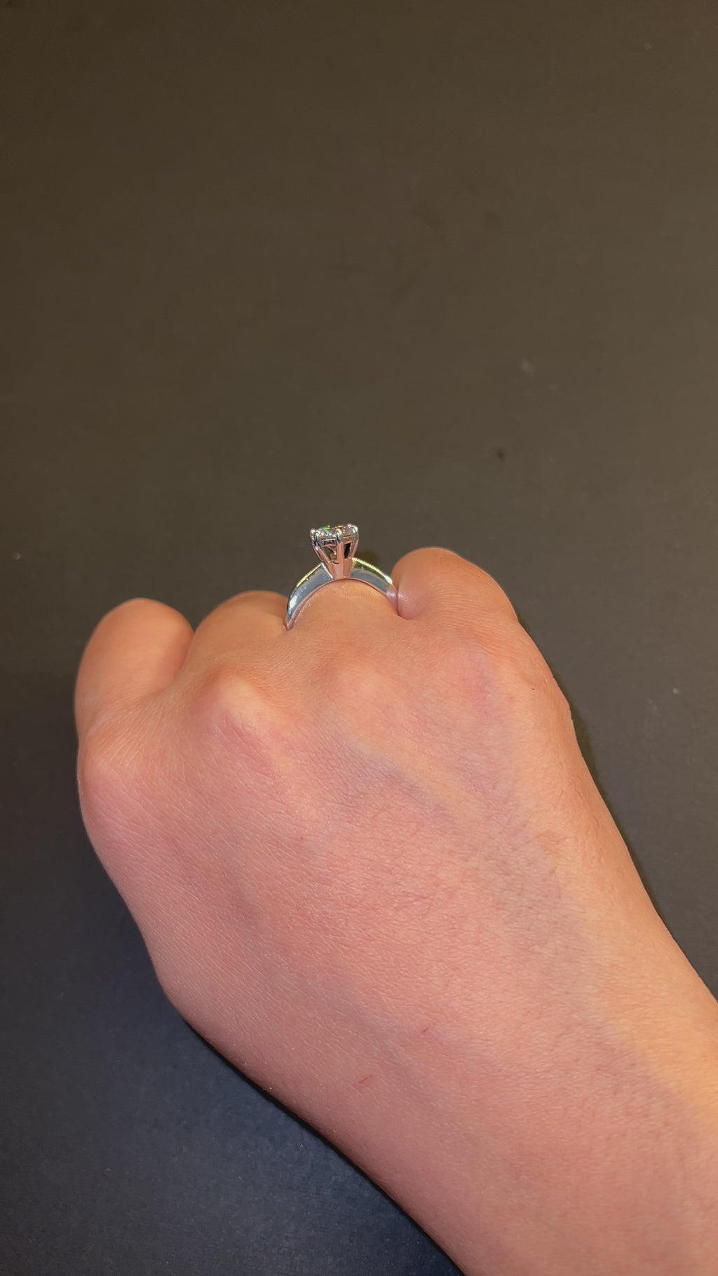 Aliança Solitário Moissanita 1,25ct