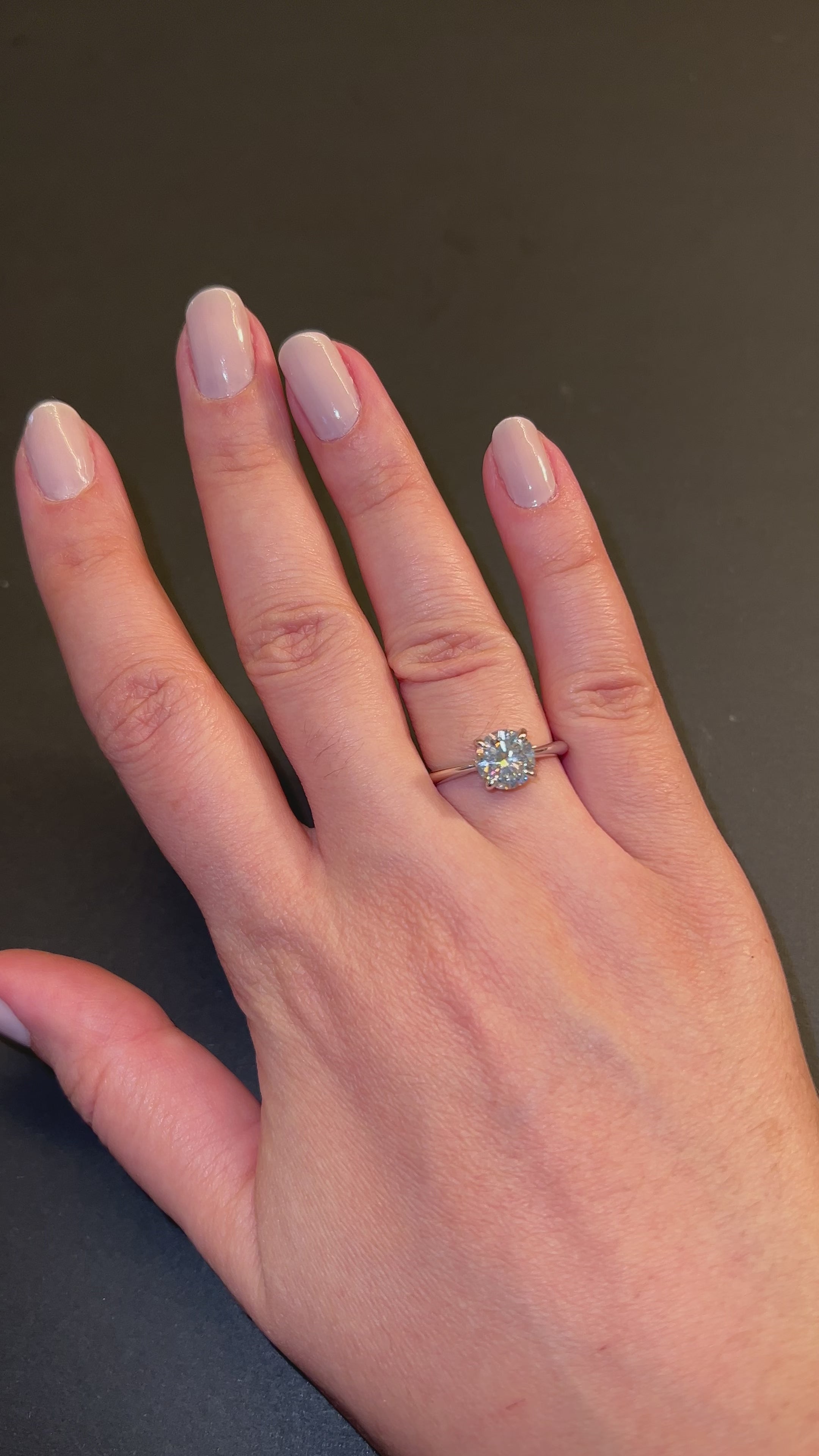 Aliança Solitário Moissanita 8mm 2,00ct